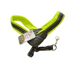Sporn Easy Fit Harness Adjustable Neon Green Size M Girth 19” - 26”